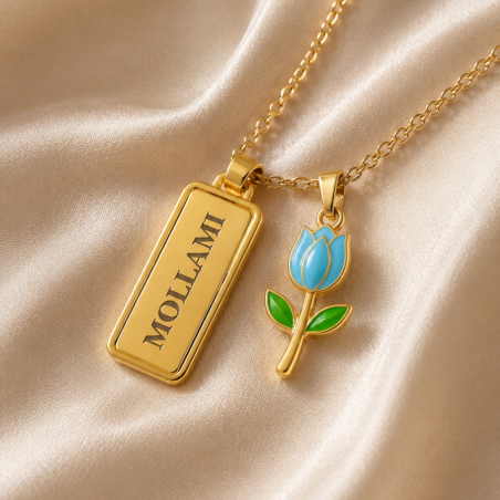 Charm Mollami Personalizzato | Ciondolo con Nome o Frase