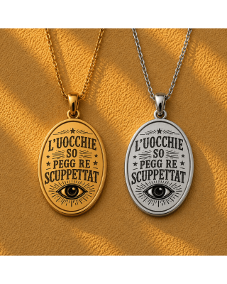 Charm L'Uocchie So Pegg Re Scuppettat | Collana Scaramantica