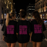 T-shirt Donna Oversize "Stasera Faccio la Brava" – Maglia Ironica