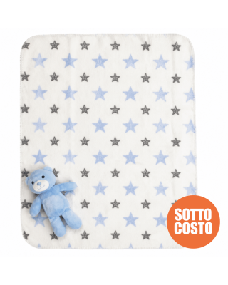 Fleece Blanket "The best part of us is you" + puppet to customize
