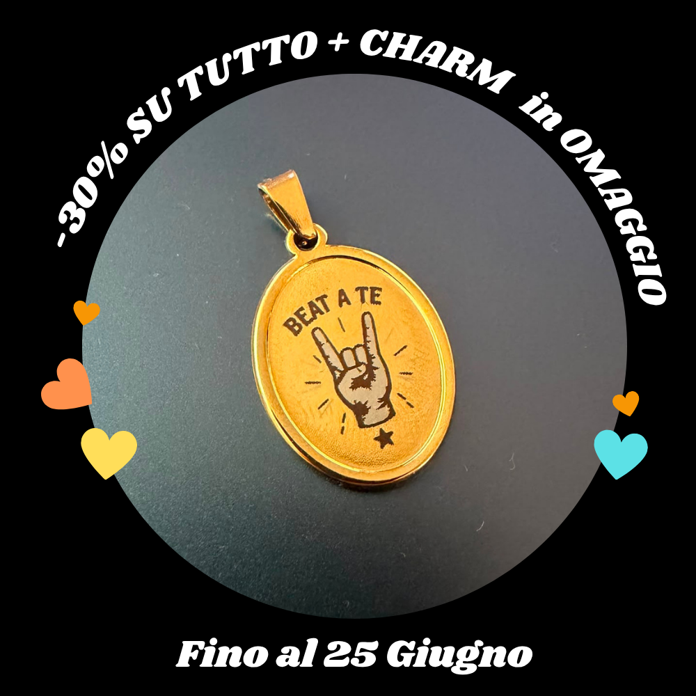 Omaggio Charm Beat a Te - per gli ordini effettuati fino il 25 Giugno