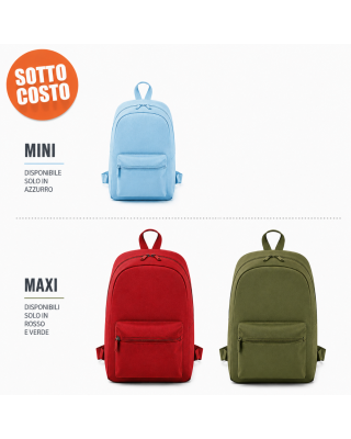 Zainetto MINI modello "Simplex"  personalizzabile