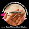 Braccialetto rigido UNISEX in acciaio con chiusura personalizzabile