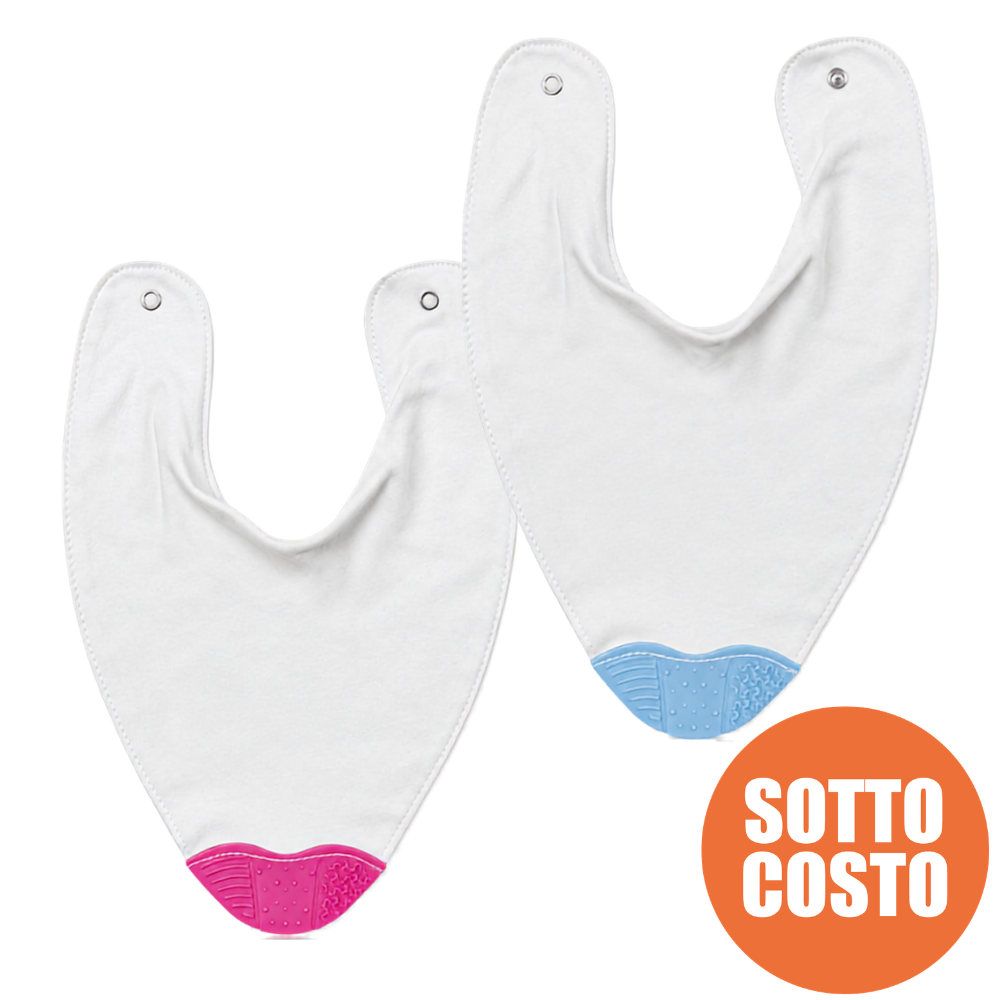 Gums massaging Bib, customizable with text and picture