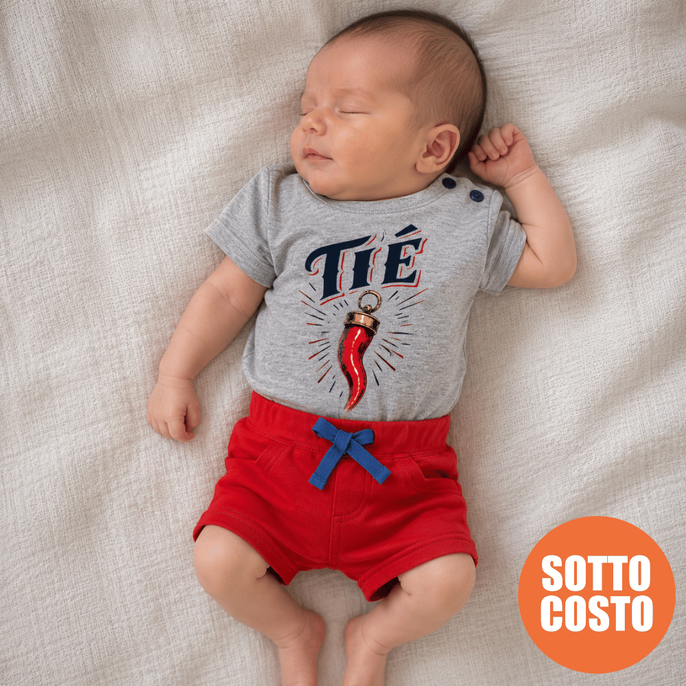 Completino Estivo Neonato "Tiè" - SOTTO COSTO