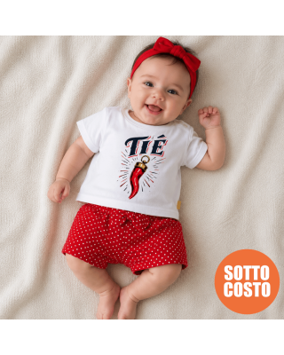 Baby girl summer outfit "Whatever happened it wasn't me!"