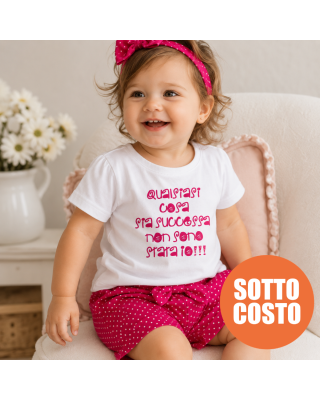 Completino estivo neonata "Qualsiasi cosa sia successa non sono stata