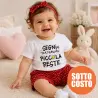 Baby girl outfit "Little pest"