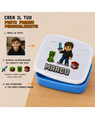 copy of Porta Pranzo Personalizzato con Nome – Linea Brainrot | Personaggi TikTok virali