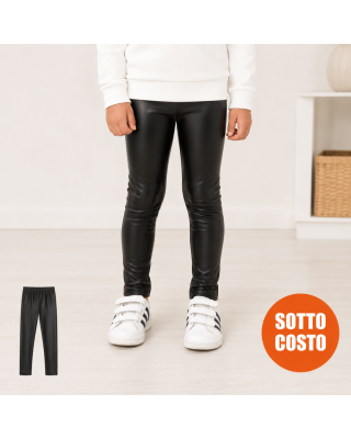 Customizable eco leather leggins