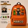 Zaino Personalizzato PixelMe con Foto e Nome | BuyItalianStyle