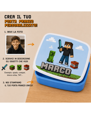 copy of Porta Pranzo Personalizzato con Nome – Linea Brainrot | Personaggi TikTok virali