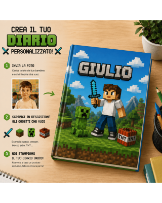 copy of Diario scolastico "SUPER EROI" da personalizzare