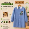 Grembiule Personalizzato PixelMe con Foto, Nome ed Elementi | Scuola Materna e Asilo