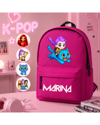 Zaino K-Pop Personalizzato con Nome
