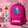 Zaino K-Pop Personalizzato con Nome