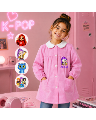 Grembiule Asilo K-Pop Personalizzato con Nome | BuyItalianStyle