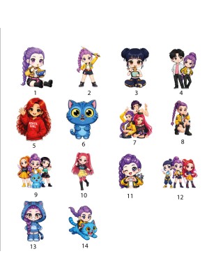 Tovaglietta americana K-Pop personalizzata con nome – 43x30 cm per scuola e merenda