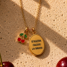 Collana Charm Stasera Faccio la Brava | Ciondolo Ironico Donna