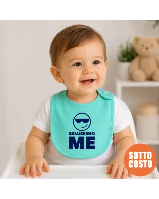 bavetta con stampa simpatica