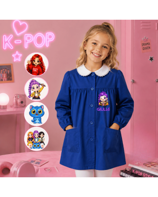"Ballerina" Kindergarten Apron, customizable with name