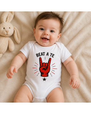 Body Neonato BEAT A TE | Body Divertente in Cotone | BuyItalianStyle