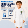 Grembiulino asilo e materne personalizzabile