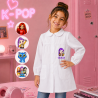 copy of Grembiule scuola materna bimba rosa – Personalizzato con nome | Linea Brainrot TikTok