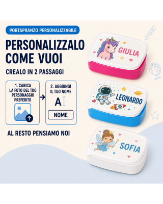 Customizable lunch box