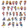 Etichette per tessuto "Linea Avatar" da personalizzare