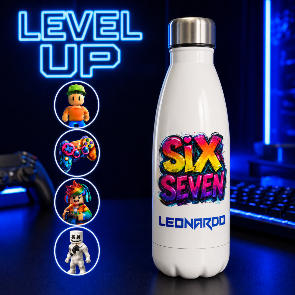 "UNICORN" stainless steel thermal bottle to customize