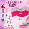 Etichette Termoadesive Personalizzate K-Pop con Nome | 70 pz