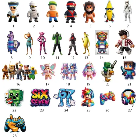 Etichette Adesive Personalizzate Bambini | Level Up