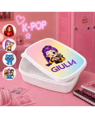 Portapranzo Lunch Box K-Pop con nome | BIS