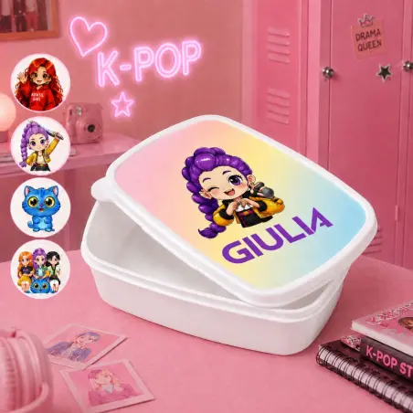 Portapranzo Lunch Box K-Pop con nome | BIS