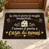Doormat "The best grandpas in the world live in this house"