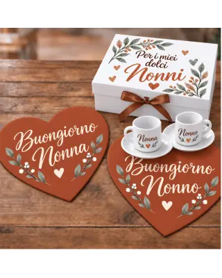 copy of Scatola Regalo Colazione d’Amore Personalizzabile Teddy Lovers – Tazzine e Tovagliette a Cuore