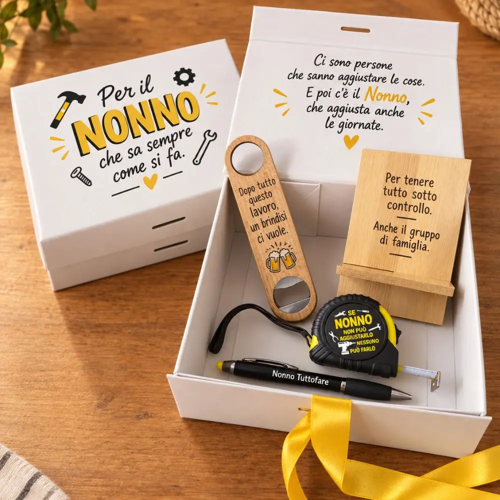 Gift Box Nonno Tuttofare | Regalo Festa dei Nonni | BIS