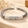 Bracciale con dedica al nonno