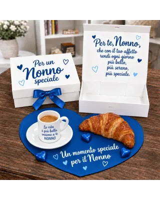 copy of Scatola Regalo “Colazione da Super Papà” – con Tovaglietta e Tazza o Tazzina | Festa del Papà