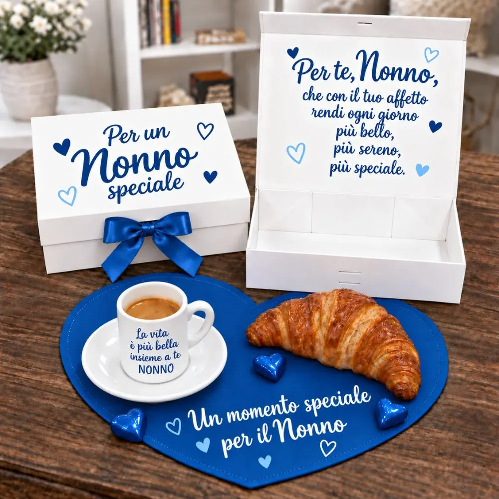 Gift Box Nonno con Tazzina e Tovaglietta | BIS