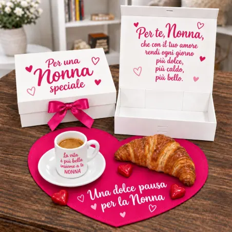 Gift Box Nonna con Tazza o Tazzina | Festa dei Nonni