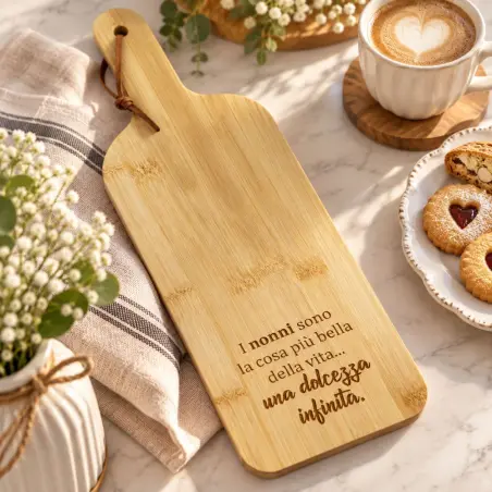 Tagliere in legno "Dolcezza infinita"