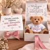 Scatola regalo con peluche personalizzabile per futura nonna | BIS