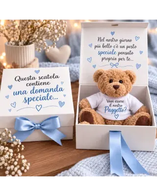 Gift Box Vuoi Essere il Nostro Paggetto con Peluche | BIS