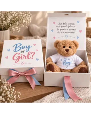 Box Gender Reveal con Orsetto Boy or Girl? | BIS