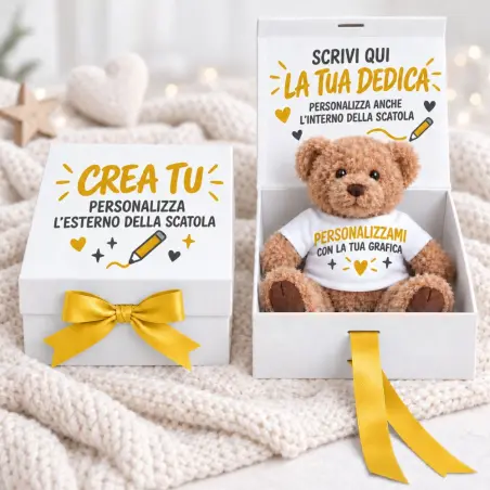 Gift Box con Peluche e Scatola Personalizzata | BIS
