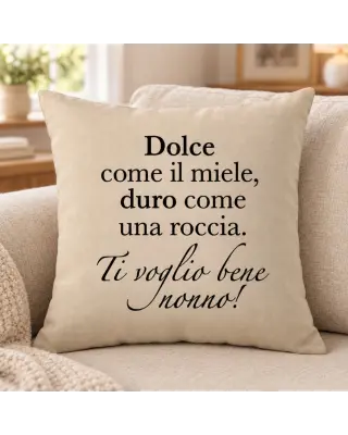 Pillowcase "You are strong and tough, sweet and gentle inside. You're my hero grandpa"