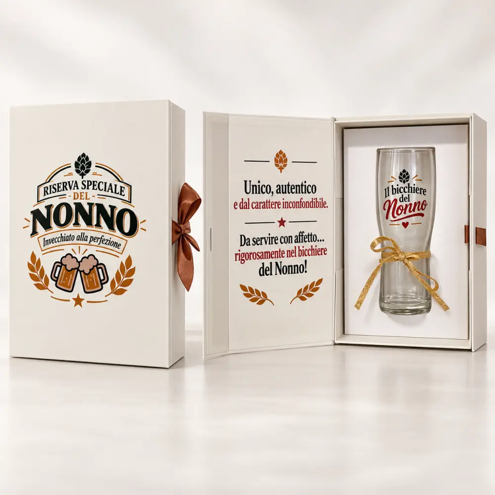 Gift Box Nonno con Bicchiere da Birra | BIS