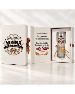 Gift Box Nonna con Bicchiere da Birra | BIS